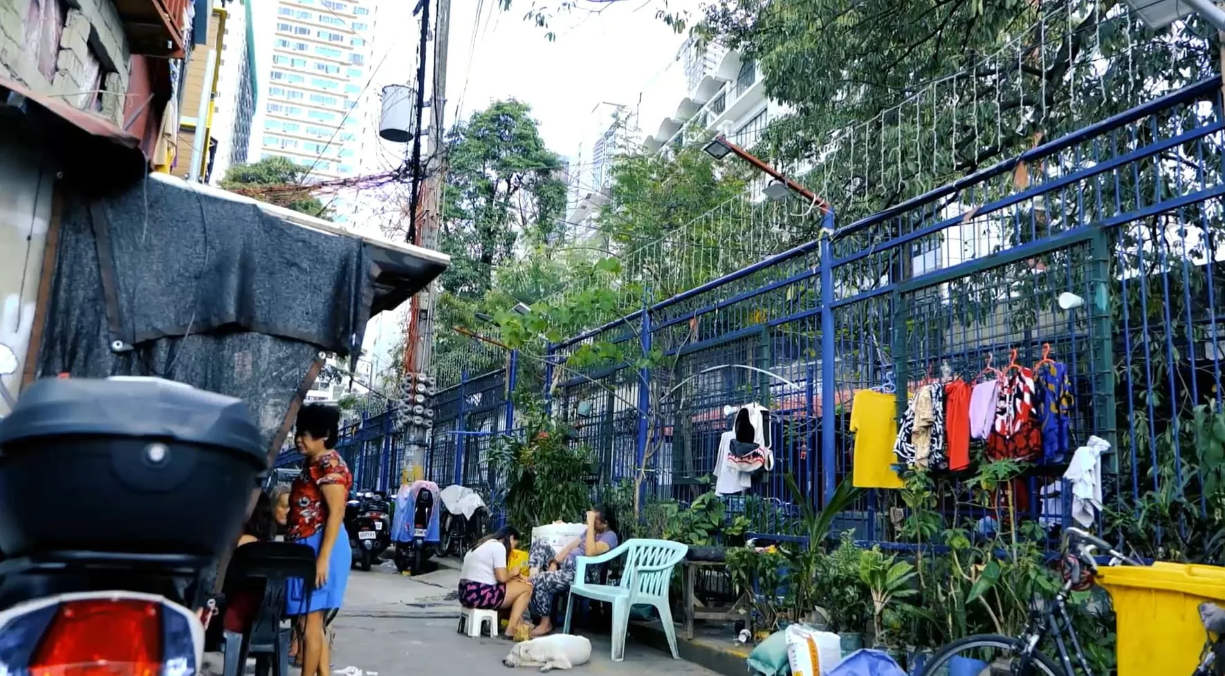 東南アジアの街並み