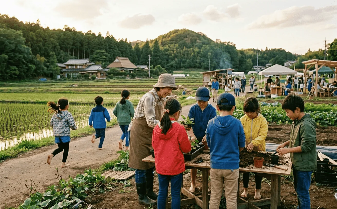 八街市での子ども会「ぷれっくす」の活動風景